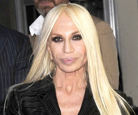 Donatella Versace biography .